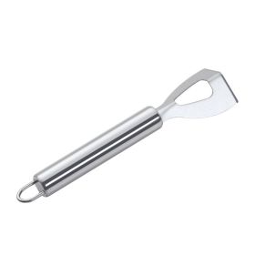 1pc Stainless Steel Butter Spreader, 430 Stainless Steel Butter And Butter Cutting Knife, Cheese Cutting Knife, Baking Tools, Cheese Dividing Kni